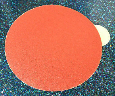 INDASA 600-600 6" Red Sticky Back DA 600 Grit Sandpaper  1 Sheet - Kustom Paint Supply