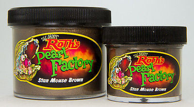 1oz - Lil' Daddy Roth Pearl Factory Standard Pearl - Stan Mouse Brown - Kustom Paint Supply