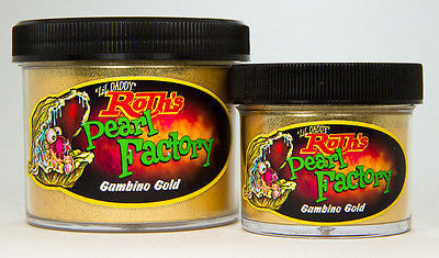 1oz - Lil' Daddy Roth Pearl Factory Standard Pearl - Gambino Gold - Kustom Paint Supply