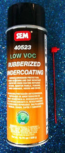 SEM 40523 LOW VOC RUBBERIZED UNDERCOATING AREOSOL - Kustom Paint Supply