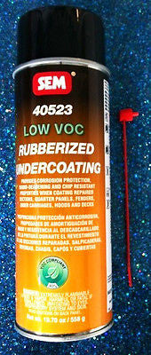 SEM 40523 LOW VOC RUBBERIZED UNDERCOATING AREOSOL - Kustom Paint Supply