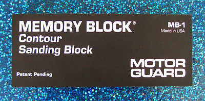 Motor Guard MB-1 Memory Block Sanding Block - Kustom Paint Supply