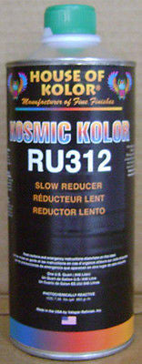 House of Kolor RU312 Kosmic Kolor  Slow Dry Reducer  1 Quart - Kustom Paint Supply