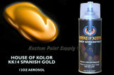 House of Kolor KK14 Kandy Spanish Gold Kosmic Kolor 12oz Aerosol