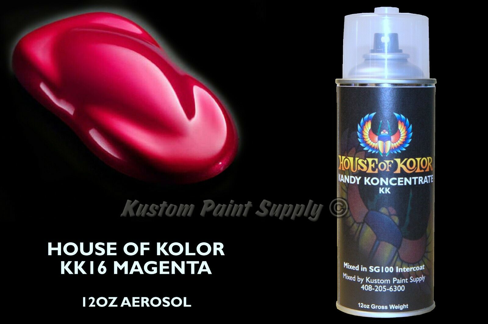 House of Kolor KK16 Magenta Kandy 12 oz Aerosol