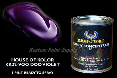 House of Kolor KK22 VooDoo Violet Ready to Spray Pint