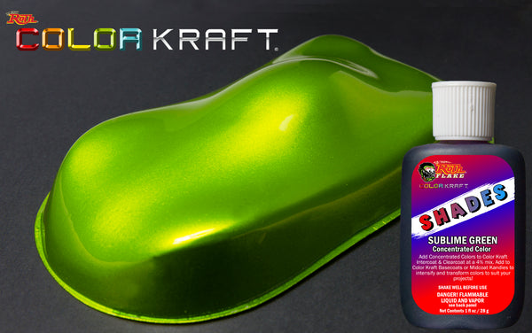 SHADES Concentrated Color - Sublime Green - Kustom Paint Supply