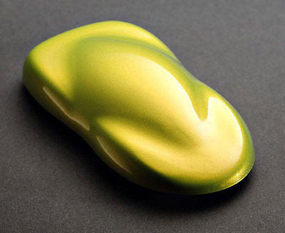 House of Kolor UK02 Kandy Lime Gold Kosmic Kolor  1 Quart - Kustom Paint Supply