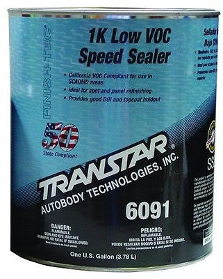 TRANSTAR 6091 1k Low VOC Speed Sealer Gallon - Kustom Paint Supply