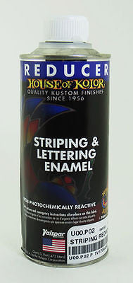 House of Kolor U00 Striping & Lettering Enamel Striping Reducer  1Pt - Kustom Paint Supply