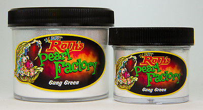 1oz - Lil' Daddy Roth Pearl Factory Diamond Pearl - Gang Green - Kustom Paint Supply