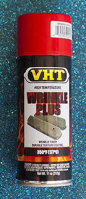 VHT SP204 Wrinkle Plus Red High Temp 11 oz - Kustom Paint Supply