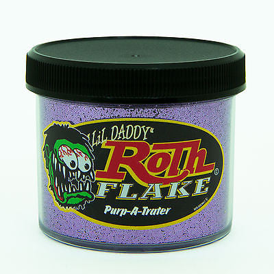 Lil' Daddy Roth Metal Flake Standard Series  Purp-A-Trator 2oz - Kustom Paint Supply