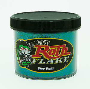 Lil' Daddy Roth Metal Flake Standard Series  Blue Balls 2oz - Kustom Paint Supply