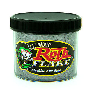 Lil' Daddy Roth Metal Flake Standard Series Machine Gun Grey 2oz - Kustom Paint Supply