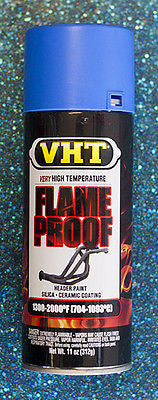 VHT SP110 Exhaust Flameproof  Flat Blue High Temp - Kustom Paint Supply
