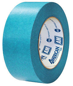 American Tape 1 1/2'' AM3655 Aqua Mask   1 CASE/24 ROLLS - Kustom Paint Supply