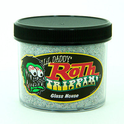 2oz - Lil' Daddy Roth Metal Flake Trippin' Series - Glass House - Kustom Paint Supply