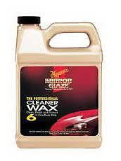 Meguiar's M0664 Cleaner/Wax 1/2 Gal - Kustom Paint Supply