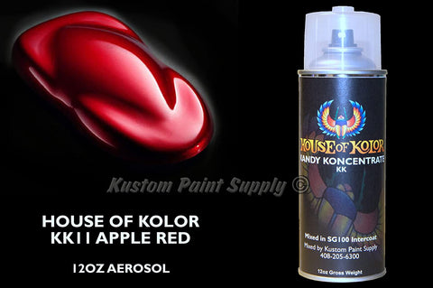 House of Kolor KK11 Kandy Apple Red Kosmic Kolor 12oz Aerosol